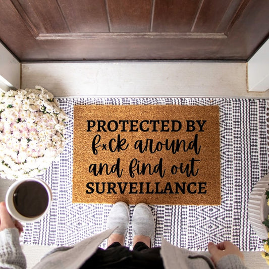 Home Decor- Protected By Door Mat