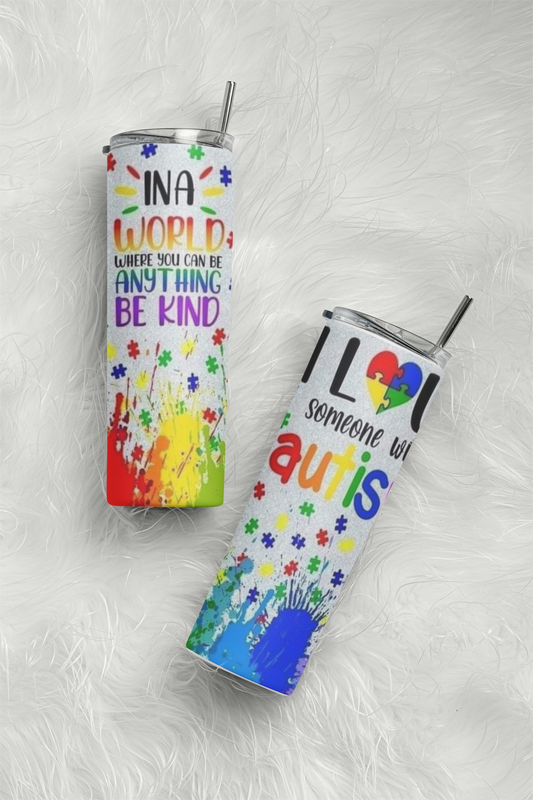 Custom Autism Tumbler